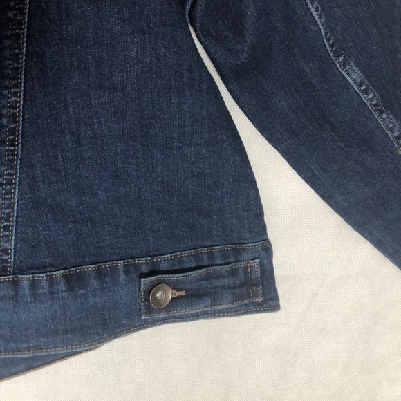 NWT = CHAPS JEANS JACKET, Size 2X . - Picture 8 of 8